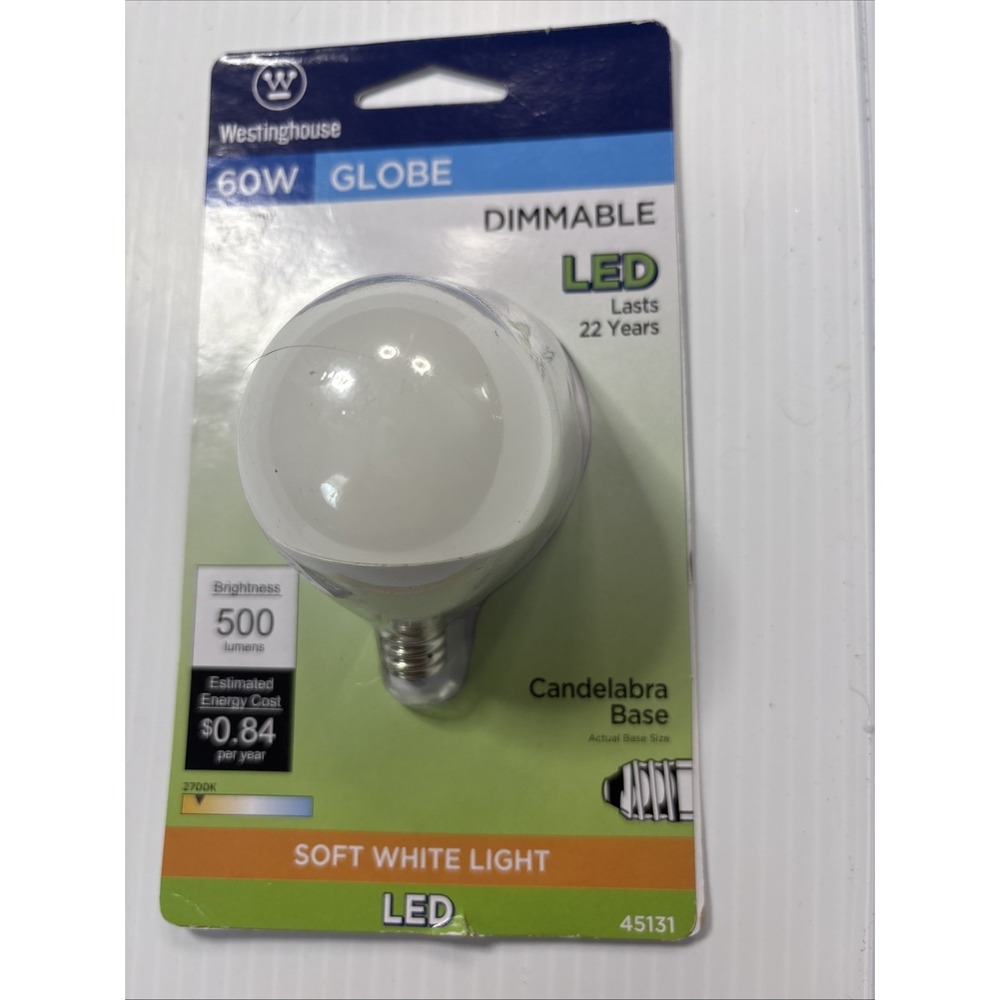 Westinghouse 4513400 60W Soft White LED Light Bulb